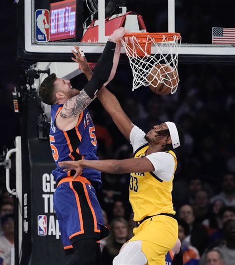 Brunson scores 44, Knicks beat Pacers 121.